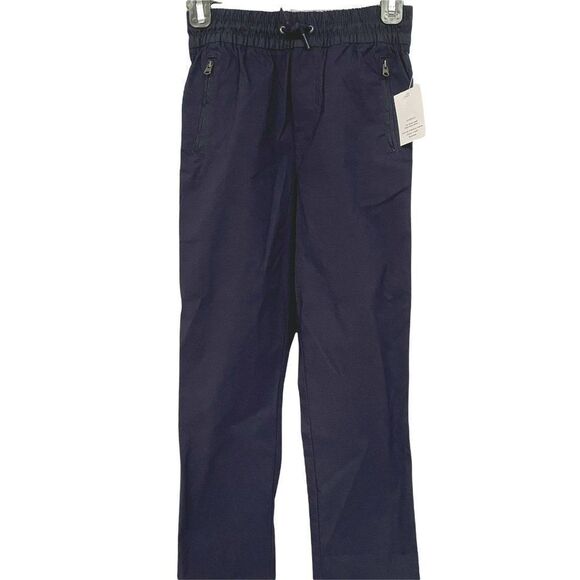 GAP Boys Kids Size 10 Navy Pull-On Hybrid Pants Pockets QuickDry NEW - Picture 1 of 5
